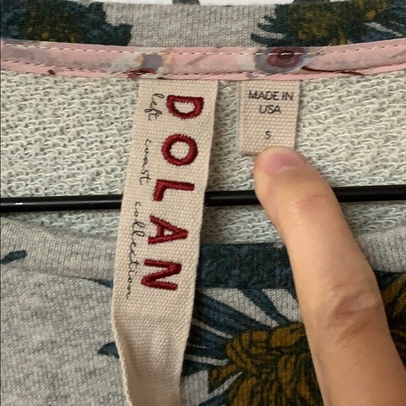 Anthro Dolan Tagawa Floral Sweatshirt - Picture 5 of 5